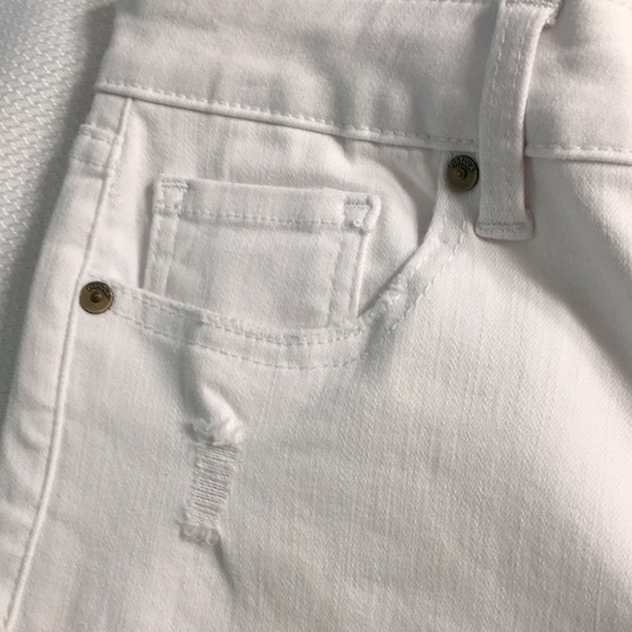 Pistola white denim distressed jeans - Picture 7 of 9